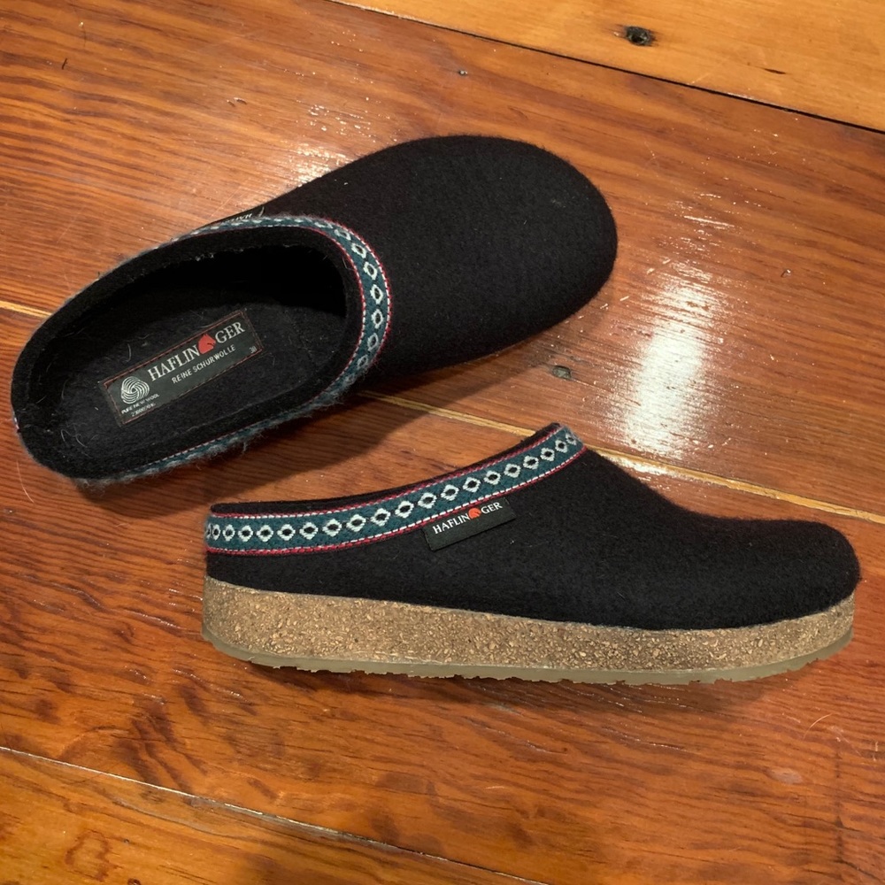 Haflinger Clog Slippers - GZ Classic